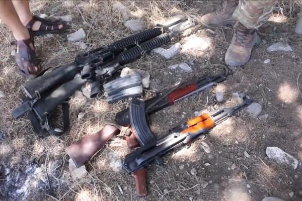 TSK ve ÖSO Afrin dağlarında teröristlerin izlerini siliyor