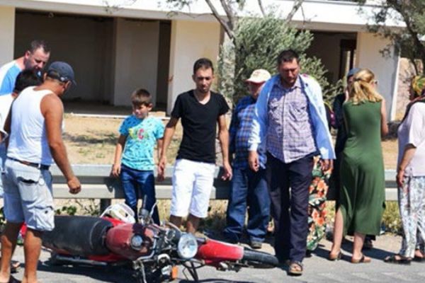 Ayvalık'ta trafik kazası: 1 kişi öldü, 1 kişi yaralandı