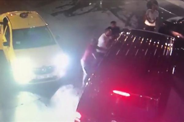 Şişli'de UBER sürücüsüne saldırı