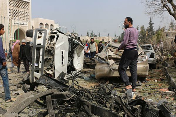 Azez'de intihar saldırısı: 1 ölü, 23 yaralı