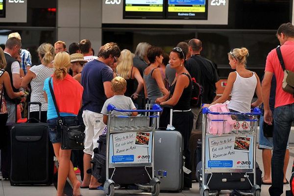 Antalya'ya havayoluyla gelen turist sayısı yüzde 34 arttı