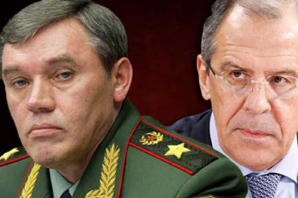 Rusya'da bir ilk... Lavrov ve Gerasimov ortak tura çıktı