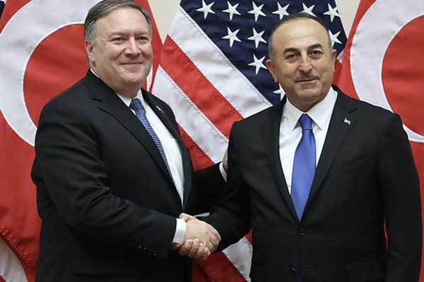 Çavuşoğlu-Pompeo görüşmesi sona erdi