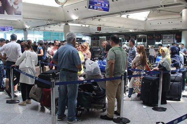 Havayolu yolcu sayısı 7 ayda 120 milyonu aştı