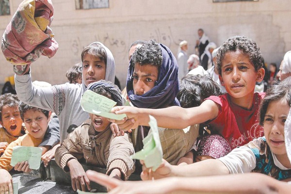 Afrikalı çocukları Yemen'de savaştırıyorlar