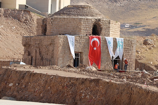 Tarihi Artuklu Hamamı yeni yerinde