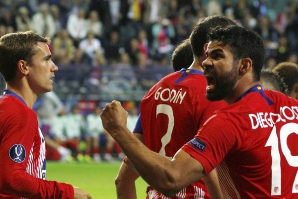 UEFA Süper Kupa Atletico Madrid'in