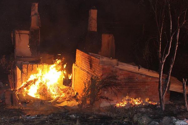 Kastamonu'da 8 ev yandı