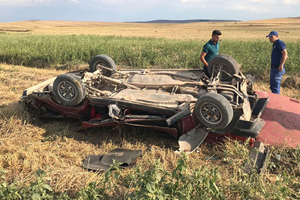 Kütahya’da trafik kazası