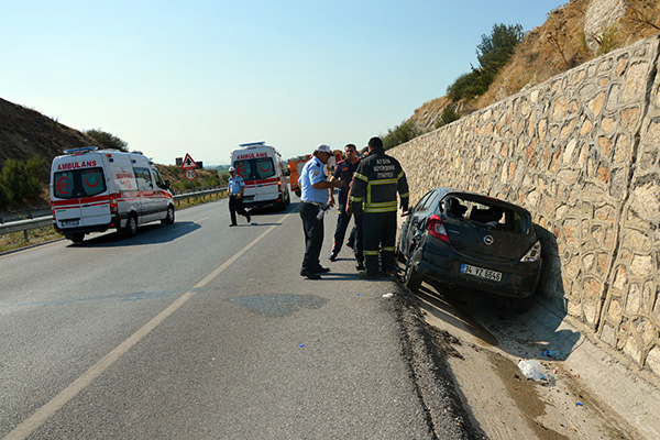 Aydın'da trafik kazası: 4 yaralı
