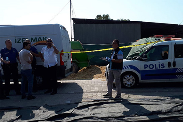 Aydın'da yem karma makinesine düşen adam feci şekilde can verdi