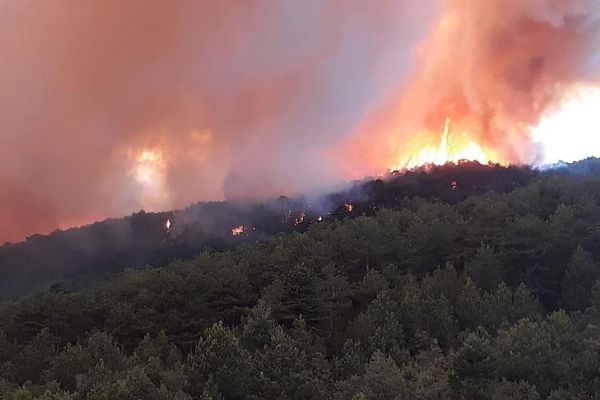 Kastamonu'daki orman yangını söndürüldü