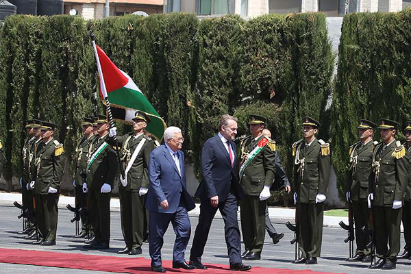 İzetbegovic ilk kez, işgal edilen Filistin topraklarında
