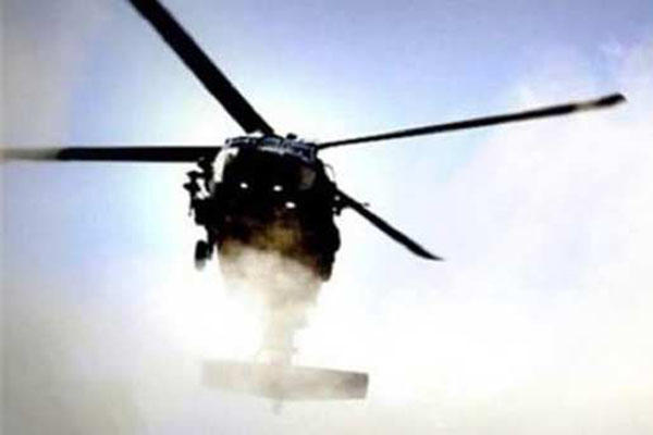 Ülkede askeri helikopter düştü!