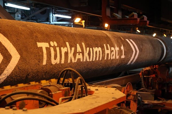 TürkAkım boru hattı projesi yüzde 80 tamamlandı