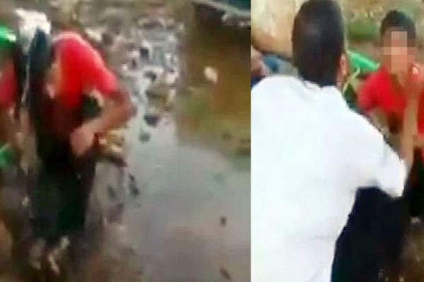 Fıstık çaldığını iddia ettiği çocuğu hortumla ıslatıp dövdü