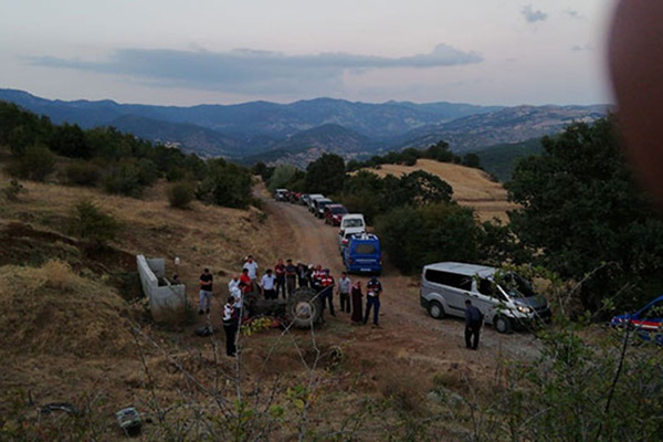 Çankırı'da traktör kazası