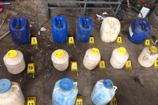 Adıyaman'da tonlarca patlayıcı madde ele geçirildi