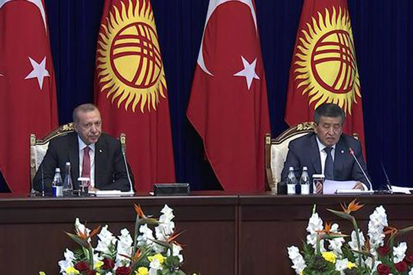 Erdoğan’dan Kırgızistan’a FETÖ uyarısı: Aynı darbeyi burada da yapabilirler