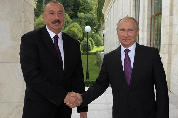 Azerbaycan ve Rusya liderleri Soçi’de görüştü