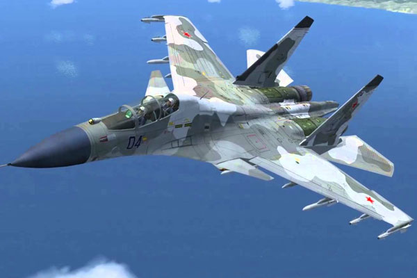 Rus savaş uçağı SU-30’dan Akdeniz’de bir ilk