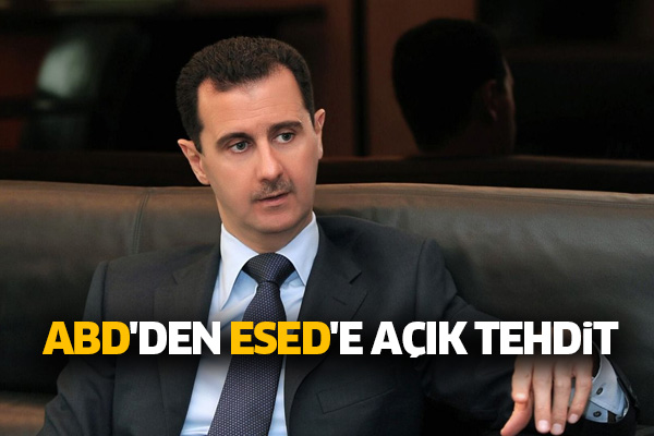 ABD'den Esed'e açık tehdit
