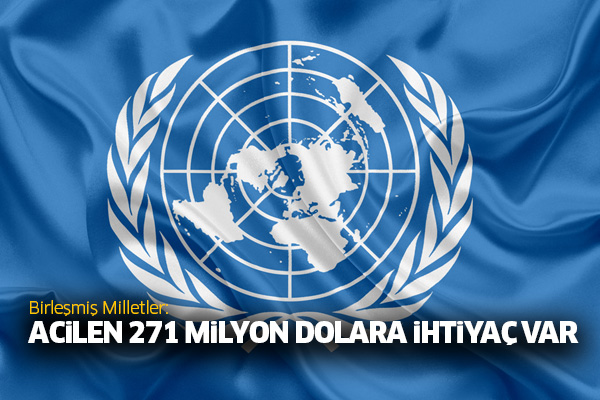 BM: Acilen 271 milyon dolara ihtiyaç var