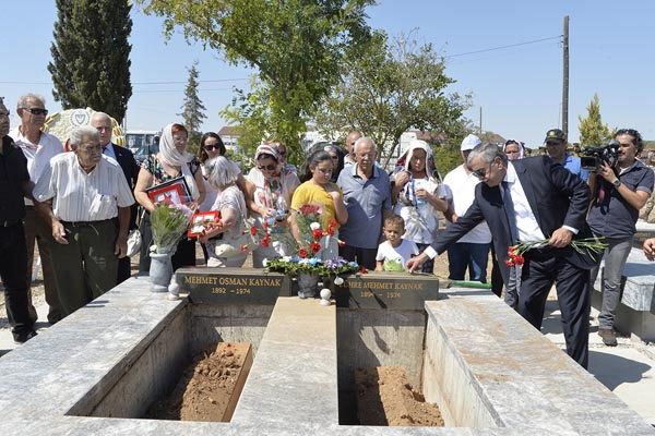 44 yıl sonra mezarlarına kavuştular