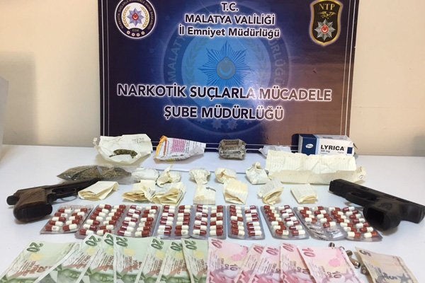 Malatya'da uyuşturucu operasyonu