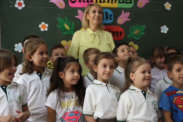 Miniklerin okul heyecanı başladı