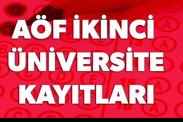 2018/2019 AÖF yeni kayıt ve kayıt yenileme tarihleri ne zaman?