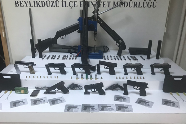 İstanbul'da silah kaçakçılığı operasyonu