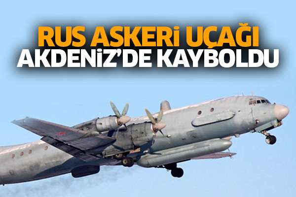 Rus askeri uçağı Akdeniz’de kayboldu
