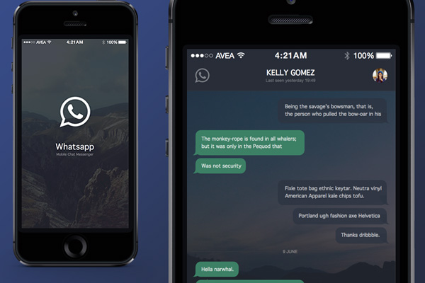 Whatsapp'a gece modu geliyor