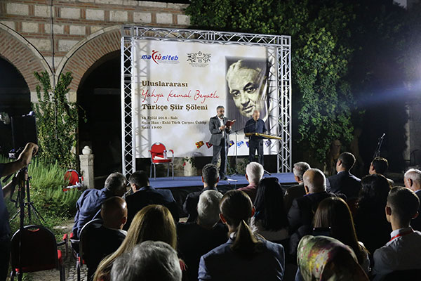 Üsküp'te 'Uluslararası Yahya Kemal Beyatlı Şiir Şöleni'