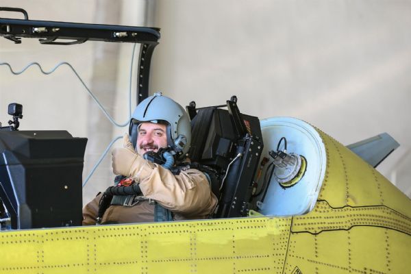 Sanayi ve Teknolojiler Bakan Varank, Hürkuş ile deneme uçuşu yaptı
