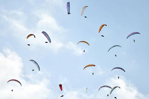 Dünyada yamaç paraşütünün gözdesi Hasandağı