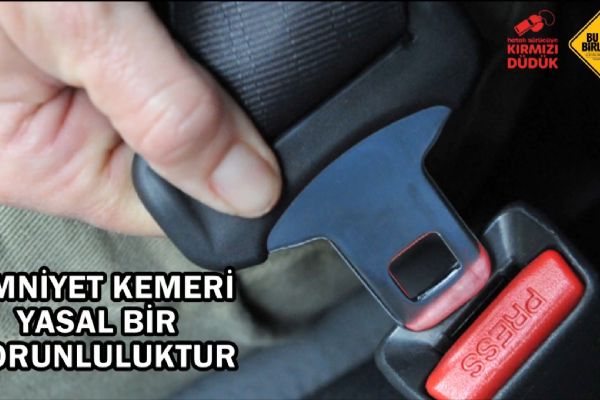 Yolcu otobüslerinde ‘emniyet kemeri’ filmi izletilecek