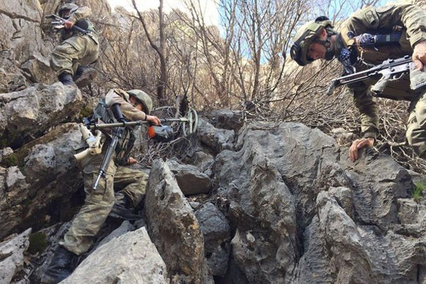 Irak’ın kuzeyinde operasyon: 8 terörist etkisiz hale getirildi