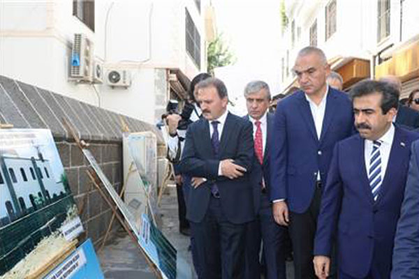 Terörün zarar verdiği iki caminin açılışı yapıldı