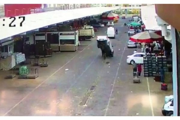 Diyarbakır’da ilginç kaza