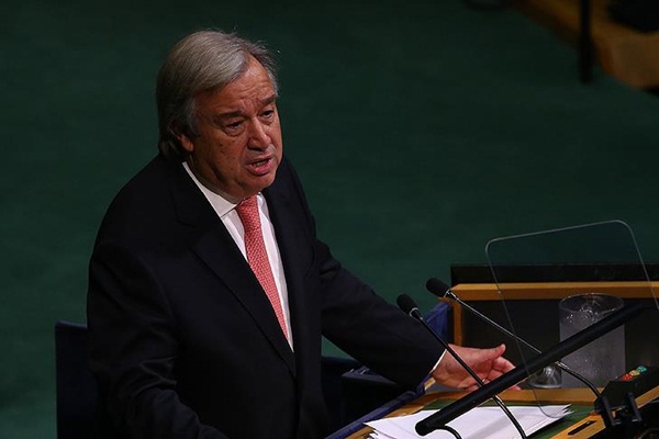 Guterres: Savaşlara son veremeyişimize öfke yağıyor