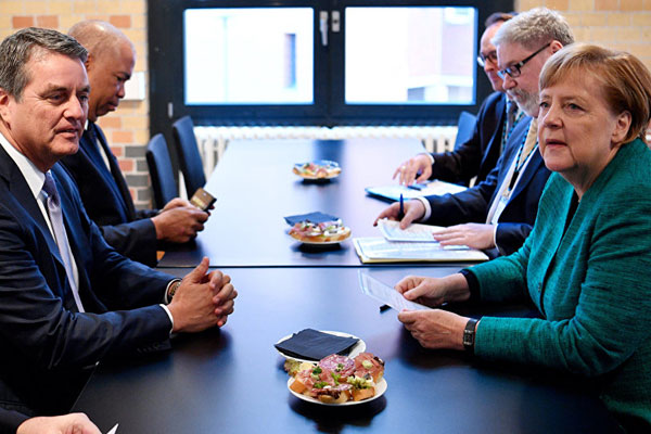 Merkel: ABD ile Çin arasındaki savaş, AB'yi vuracak