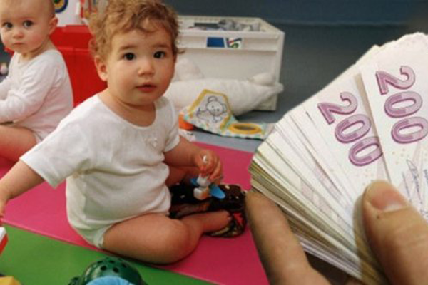 Annelere devletten büyük destek! 70TL harçlık 400TL bakım parası