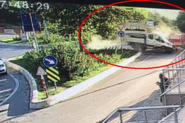 Beton mikseri dehşet saçtı