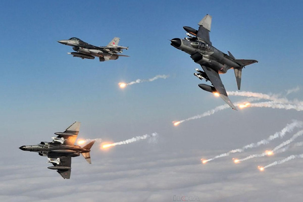 TSK’dan hava harekatı: 8 terörist öldürüldü