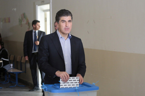 IKBY'de oy verme işlemi başladı!