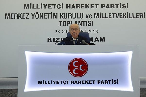 Kızılcahamam kampı sonrası, Bahçeli'den ilk açıklama