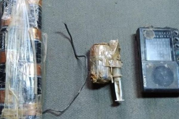 Siirt’te şırınga düzenekli patlayıcı bulundu