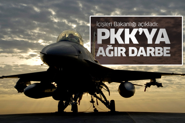 İçişleri Bakanlığı açıkladı: PKK’ya ağır darbe